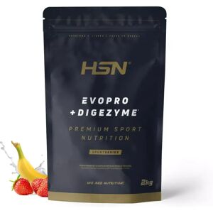 HSN Evopro (mix proteines premium) + digezyme® 2kg fraise banane