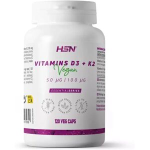 HSN Vitamine d3 + vitamina k2 2000ui/100mcg - 120 veg caps