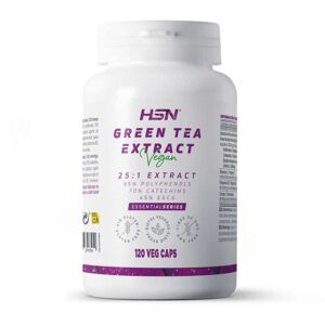 HSN Extrait de thé vert (25:1) 500mg - 120 veg caps - Publicité