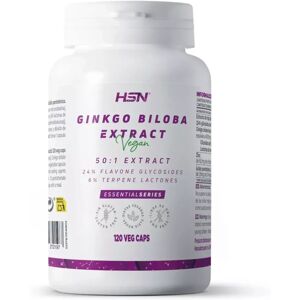 HSN Extrait de ginkgo biloba (50:1) 120mg - 120 veg caps - Publicité