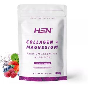 HSN Collagène hydrolysé + magnésium 2.0 en poudre 500g fruits rouges - Publicité