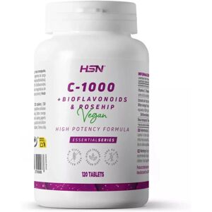 HSN Vitamine c 1000mg + bioflavonoïdes + rosa musquee - 120 comps