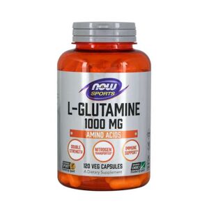 Now Foods L-glutamine 1000mg - 120 veg caps