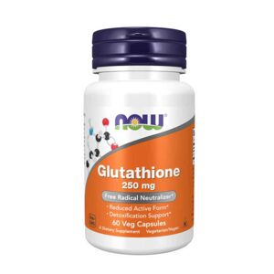 Now Foods Glutathion 250mg- 60 veg caps - Publicité