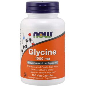 Now Foods Glycine 1000mg - 100 veg caps