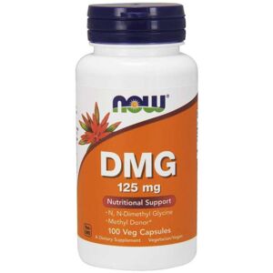 Now Foods Dmg (dimethylglycine) 125mg - 100 veg caps