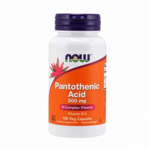 Now Foods Acide pantothenique (vitamine b5) 500mg - 100 caps