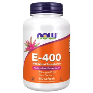 Now Foods Vitamine e-400 mt 268mg - 250 softgels