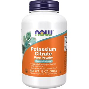 Now Foods Citrate de potassium pur en poudre - 340g