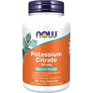 Now Foods Citrate de potassium 99mg - 180 veg caps