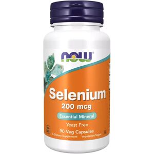 Now Foods Selenio 200mcg - 90 veg caps