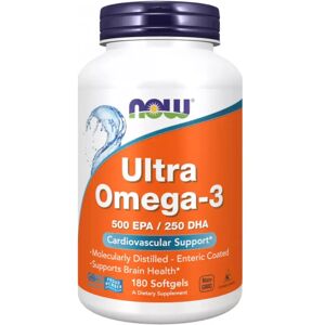 Now Foods Ultra omega-3 1000mg - 180 perles - Publicité