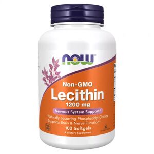 Now Foods Lecithine de soja 1200mg - 100 perles