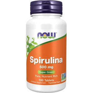 Now Foods Spiruline 500mg - 100 comps - Publicité