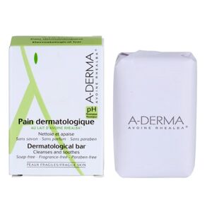 A-Derma Original Care pain dermatologique nettoyant pour peaux sensibles et irritees 100 g