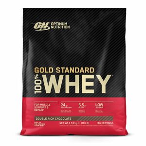 Optimum Nutrition 100 % Whey Gold Standard Double Chocolat Riche 4530 g Poudre