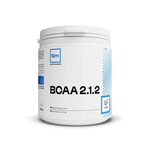 BCAA 2.1.2 Resistance en poudre - Nature / 300 g - Nutrimuscle - Nutrition pure - Acides amines