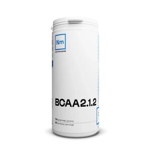 BCAA 2.1.2 Resistance en poudre - Nature / 750 g - Nutrimuscle - Nutrition pure - Acides amines