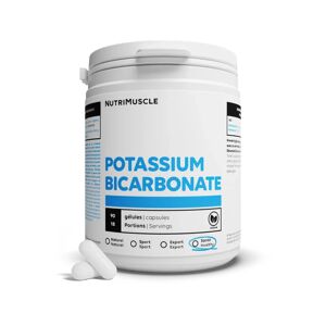 Bicarbonate De Potassium en gelules - 400 gelules - Nutrimuscle - Nutrition pure - Mineraux