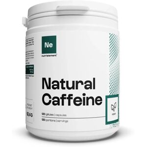 Cafeine Naturelle en gelules - 120 gelules - Nutrimuscle - Nutrition pure - Plantes