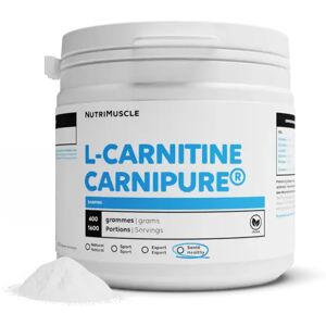 Nutrimuscle Carnitine Carnipure® en poudre - 400 g - Nutrimuscle - Nutrition pure - Acides aminés