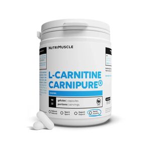 Nutrimuscle Carnitine Carnipure® en gélules - 400 gélules - Nutrimuscle - Nutrition pure - Acides aminés