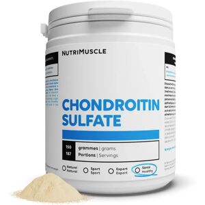 Chondroïtine Sulfate en poudre - 150 g - Nutrimuscle - Nutrition pure - Nutriments