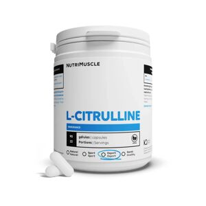 Nutrimuscle Citrulline (L-citrulline base) en gélules - 90 gélules - Nutrimuscle - Nutrition pure - Acides aminés