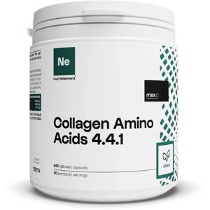 Acides Amines du Collagene 4.4.1 en gelules - 240 gelules - Nutrimuscle - Nutrition pure - Acides amines