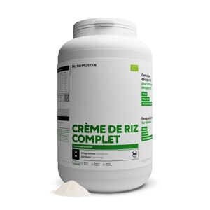Creme de riz - Vanille / 1.70 kg - Nutrimuscle - Nutrition pure - Glucides