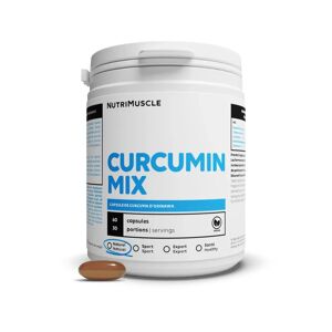 Nutrimuscle Curcumine - 180 capsules - Nutrimuscle - Nutrition pure - Plantes