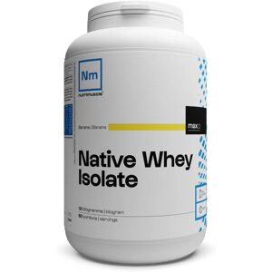 Whey Native Isolate (Low lactose) - Banane / 1.50 kg - Nutrimuscle - Nutrition pure - Proteines