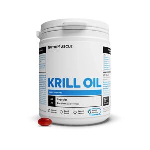Huile de Krill - 120 capsules - Nutrimuscle - Nutrition pure - Nutriments