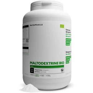 Maltodextrine biologique - 1.50 kg - Nutrimuscle - Nutrition pure - Glucides