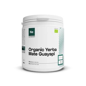 Yerba Mate Biologique - 400 gelules - Nutrimuscle - Nutrition pure - Plantes