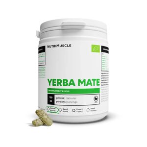 Nutrimuscle Yerba Maté Biologique - 120 gélules - Nutrimuscle - Nutrition pure - Plantes