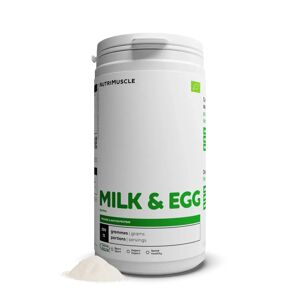 Nutrimuscle Milk & Egg Biologique - 4.00 kg - Nutrimuscle - Nutrition pure - Protéines