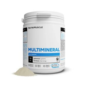 Multimineraux en poudre - 150 g - Nutrimuscle - Nutrition pure - Mineraux