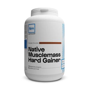 Musclemasse - Hard Gainer - Chocolat / 1.80 kg - Nutrimuscle - Nutrition pure - Glucides