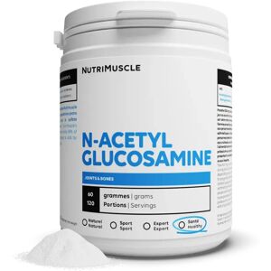 Nutrimuscle Glucosamine (N-Acetylglucosamine) en poudre - 150 g - Nutrimuscle - Nutrition pure - Nutriments