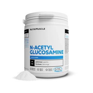 Glucosamine (N-Acetylglucosamine) en poudre - 350 g - Nutrimuscle - Nutrition pure - Nutriments