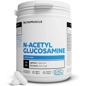 Nutrimuscle Glucosamine (N-Acetylglucosamine) en gélules - 30 gélules - Nutrimuscle - Nutrition pure - Nutriments