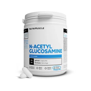 Glucosamine (N-Acetylglucosamine) en gelules - 30 gelules - Nutrimuscle - Nutrition pure - Nutriments
