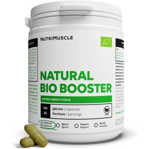 Natural Bio Booster - 120 gelules - Nutrimuscle - Nutrition pure - Plantes