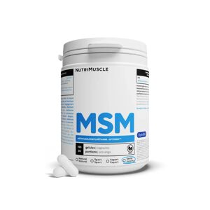 OptiMSM® (MethylSulfonylMethane) en gelules - 150 gelules - Nutrimuscle - Nutrition pure - Nutriments