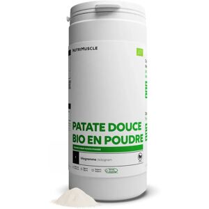 Farine de patate douce blanche biologique - 1.00 kg - Nutrimuscle - Nutrition pure - Glucides