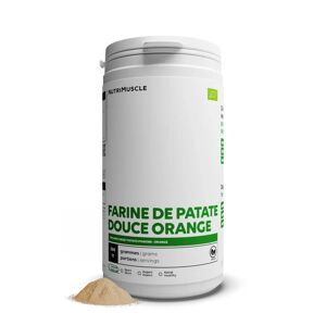 Farine de Patate Douce Orange Biologique - 1.50 kg - Nutrimuscle - Nutrition pure - Glucides