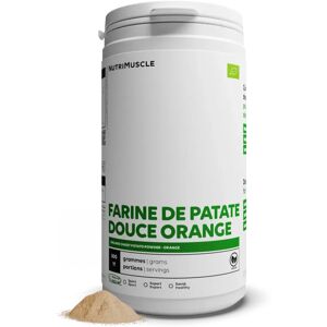 Nutrimuscle Farine de Patate Douce Orange Biologique - 500 g - Nutrimuscle - Nutrition pure - Glucides