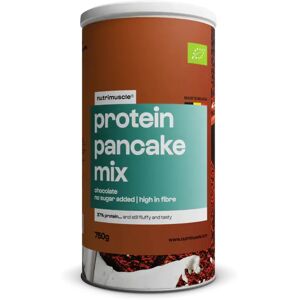 Mix pour pancakes bio - Proteines totales cacao - Chocolat / 750 g - Nutrimuscle - Nutrition pure - Proteines