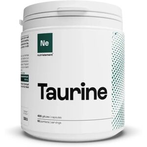 Taurine en gélules - 400 gélules - Nutrimuscle - Nutrition pure - Acides aminés